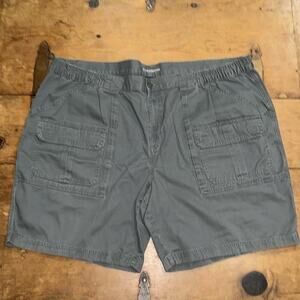Mens Croft & Barrow Cargo Shorts Green Size 50